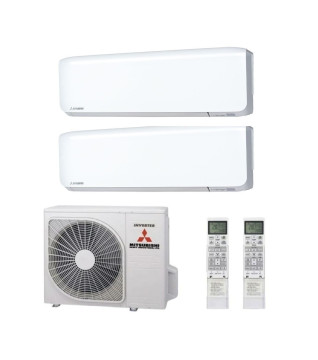 SRK 20 ZS-WF + SRK 35 ZS-WF + SCM 40 ZS-W – Stille en Energiezuinige Multi-Split Airco