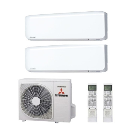 SRK 20 ZS-WF + SRK 35 ZS-WF + SCM 40 ZS-W – Stille en Energiezuinige Multi-Split Airco