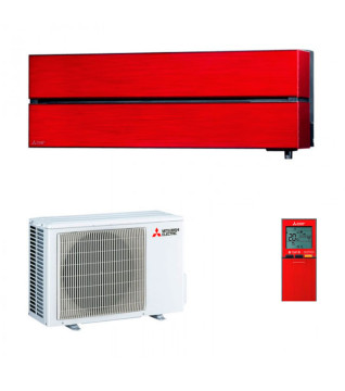 Mitsubishi Electric MSZ-LN25VGR – Energiezuinige Airco in Modern Rood voor 15-25 m²