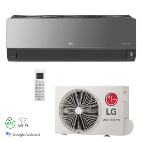 LG AC12BK – Stijlvolle en Efficiënte Airco met UV Nano® voor 35 m²