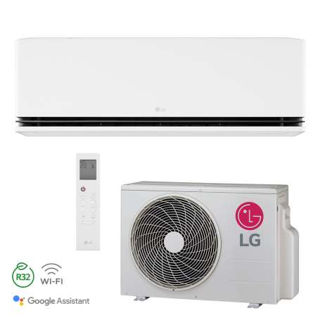 LG DUALCOOL Deluxe H18S1D – Krachtige en Stille Airco voor 50 m²