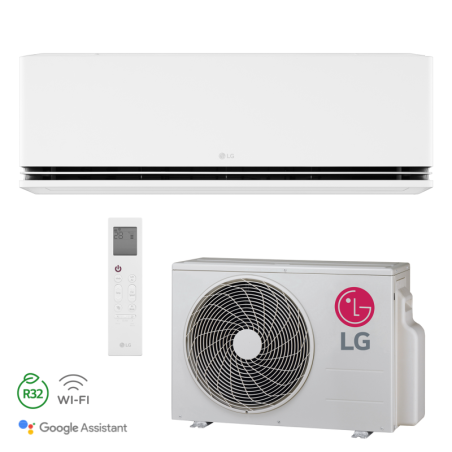 LG DUALCOOL Premium H09S1P – Efficiënte Airconditioner met Soft Air & Wi-Fi