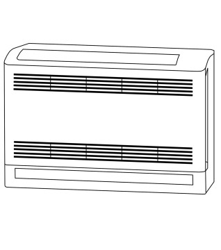 SRF Vloerunit – Moderne en Ruimtebesparende Airconditioning