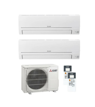 Mitsubishi Electric HR 25 + 25 Duo Multi-Split – Efficiënt en Stijlvol Klimaatsysteem